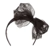 Outlet 80S Black Headband Headbands, Tails