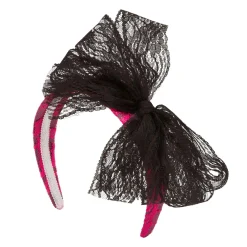 Outlet 80S Black Headband Headbands, Tails