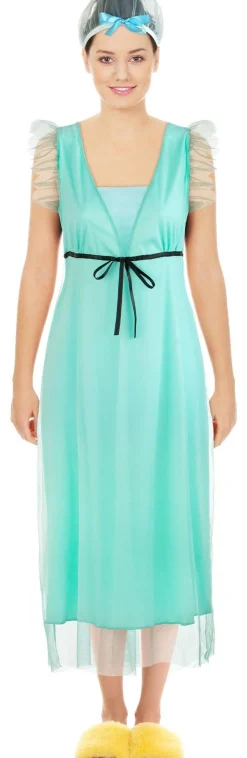 Party City 50S Happy Homemaker Nightgown Costume Kit For Adults|Women Funny