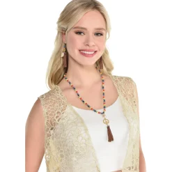 Flash Sale 60S Hippie Jewelry Set, 3Pc Jewelry