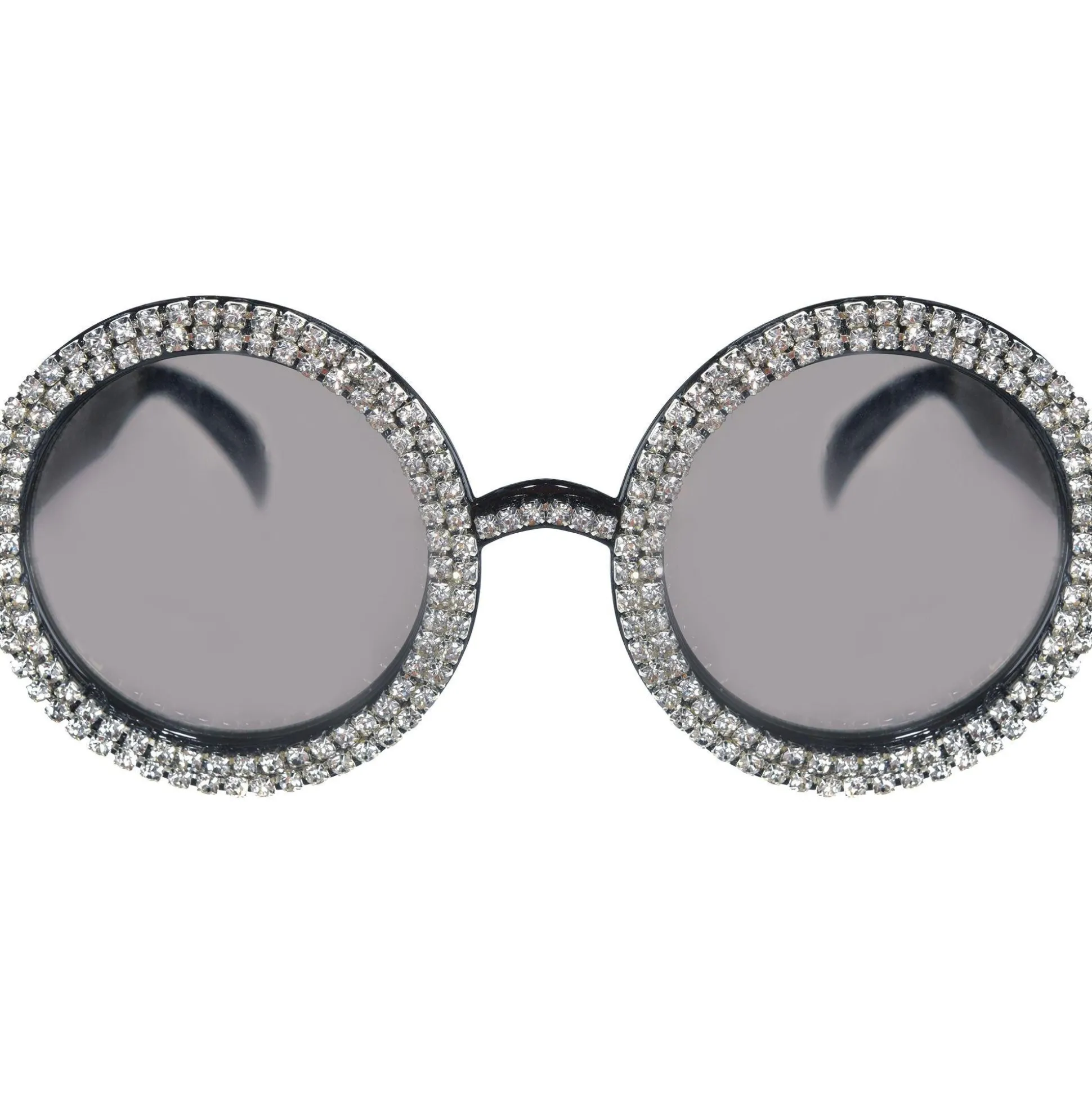 Best Sale 70S Oversized Crystal Sunglasses Glasses