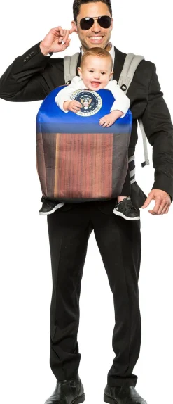 Party City Secret Service & Potus Parent & Baby Costume|Women Funny