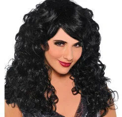 Clearance Seduction Black Wig Wigs