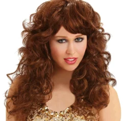 Cheap Seduction Brown Wig Wigs