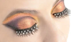 Cheap Self-Adhesive Rhinestone False Eyelashes Makeup