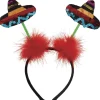 Discount Sequin Sombrero Head Bopper Headbands, Tails