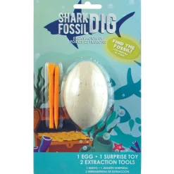 Party City Shark Fossil Dig Set With Surprise Toy| Favors & Favor Bags