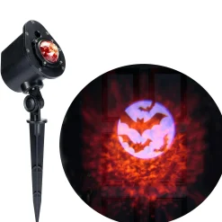 Party City Shimmering Bats Projector| Strobe Lights & Black Lights