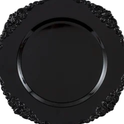 Party City Shocktails Plastic Charger| Boneyard Glam