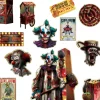 Party City Side Show Cutouts 12Ct - Creepy Carnival| Window & Wall Décor