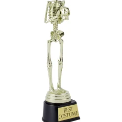 Party City Skeleton Best Costume Trophy| Favors & Favor Bags