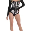 Flash Sale Skeleton Bodysuit - Day Of The Dead Women Scary