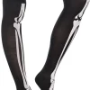 Cheap Skeleton Bones Over-The-Knee Socks Tights