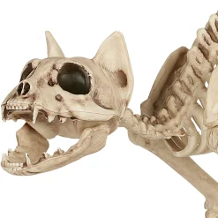 Party City Skeleton Cat Decoration, 18In X 10.25In| Boneyard Glam