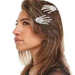 Best Skeleton Hand Hairclips, 2Pc Headbands, Tails
