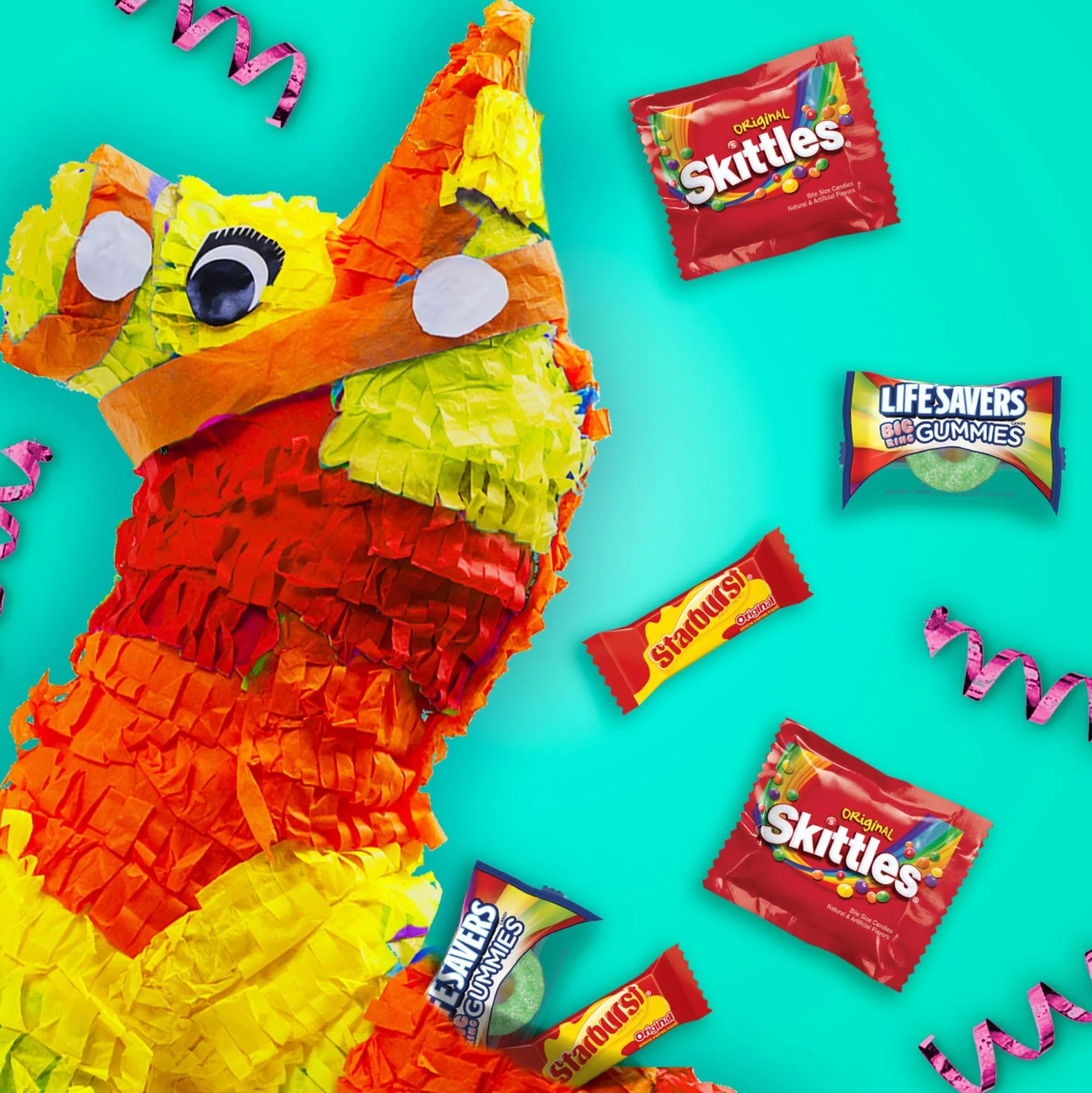 Flash Sale Skittles, Starburst, & Life Savers Gummies Fun Size Variety Bag, 22.7Oz, 80Pc Bulk Candy