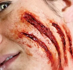 Cheap Slash Wound Prosthetic- Tinsley Transfers Makeup