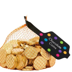 Outlet Small Gold Chocolate Coins 125Pc Chocolate Candy