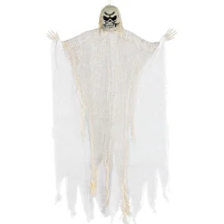 Party City Small Haunting White Reaper Decoration| Hanging Decorations