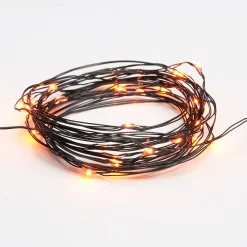 Party City Small Orange String Lights| Strobe Lights & Black Lights