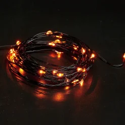 Party City Small Orange String Lights| Strobe Lights & Black Lights