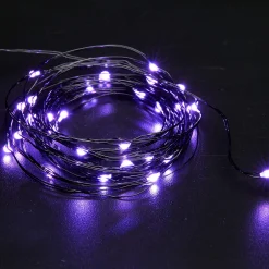 Party City Small Purple String Lights| Strobe Lights & Black Lights
