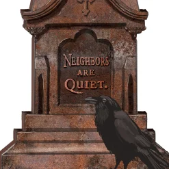 Party City Space For Rent Tombstone, 20In X 44In| Tombstones & Fencing