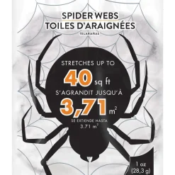 Party City Spider & Web Halloween Decorating Kit| Decorations