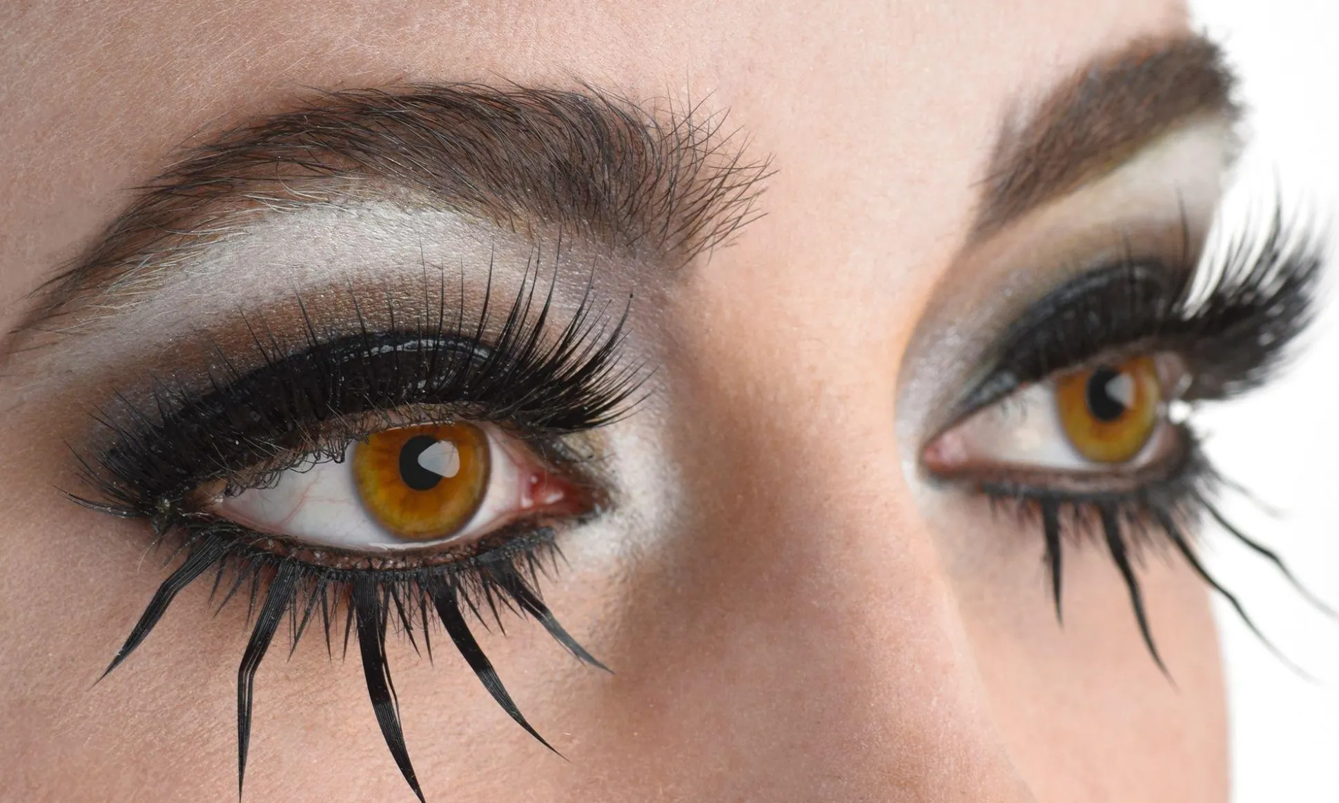 Cheap Spider Leg Eyelashes Makeup