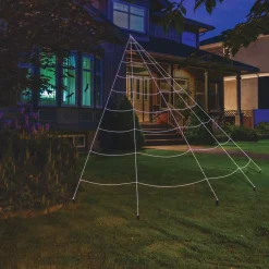 Party City Spider Web Yard Decoration| Spiderweb Night