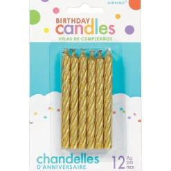 Best Sale Spiral Birthday Candles 12Ct Baking Supplies
