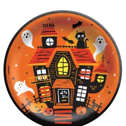 Party City Spooky Friends Halloween Paper Lunch Plates, 8.5In, 50Ct| Spooky Friends