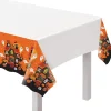 Party City Spooky Friends Halloween Plastic Table Covers, 54In X 84In, 3Ct| Table Décor & Centerpieces