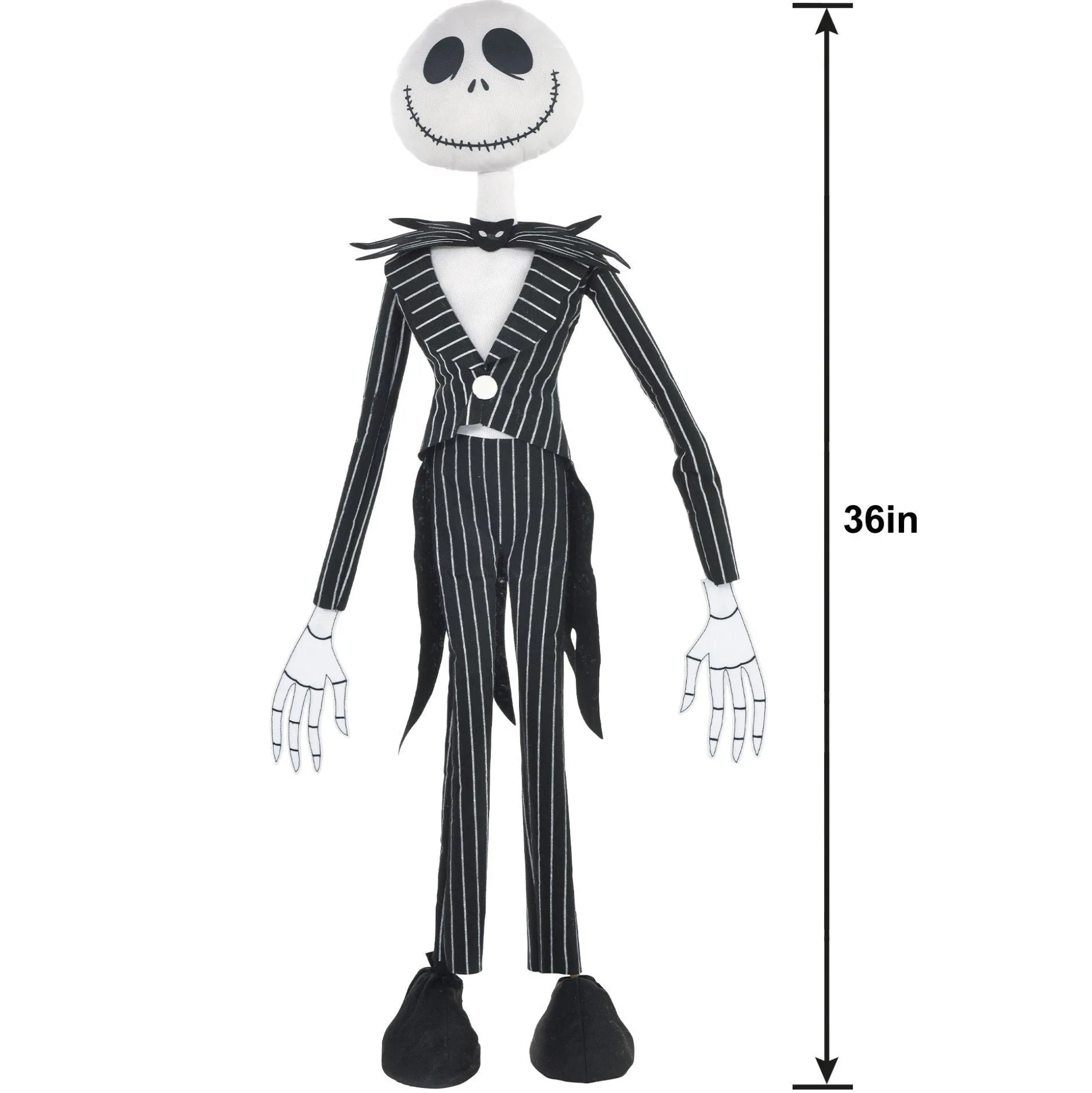 Party City Standing Jack Skellington Decoration - The Nightmare Before Christmas| Standing Props