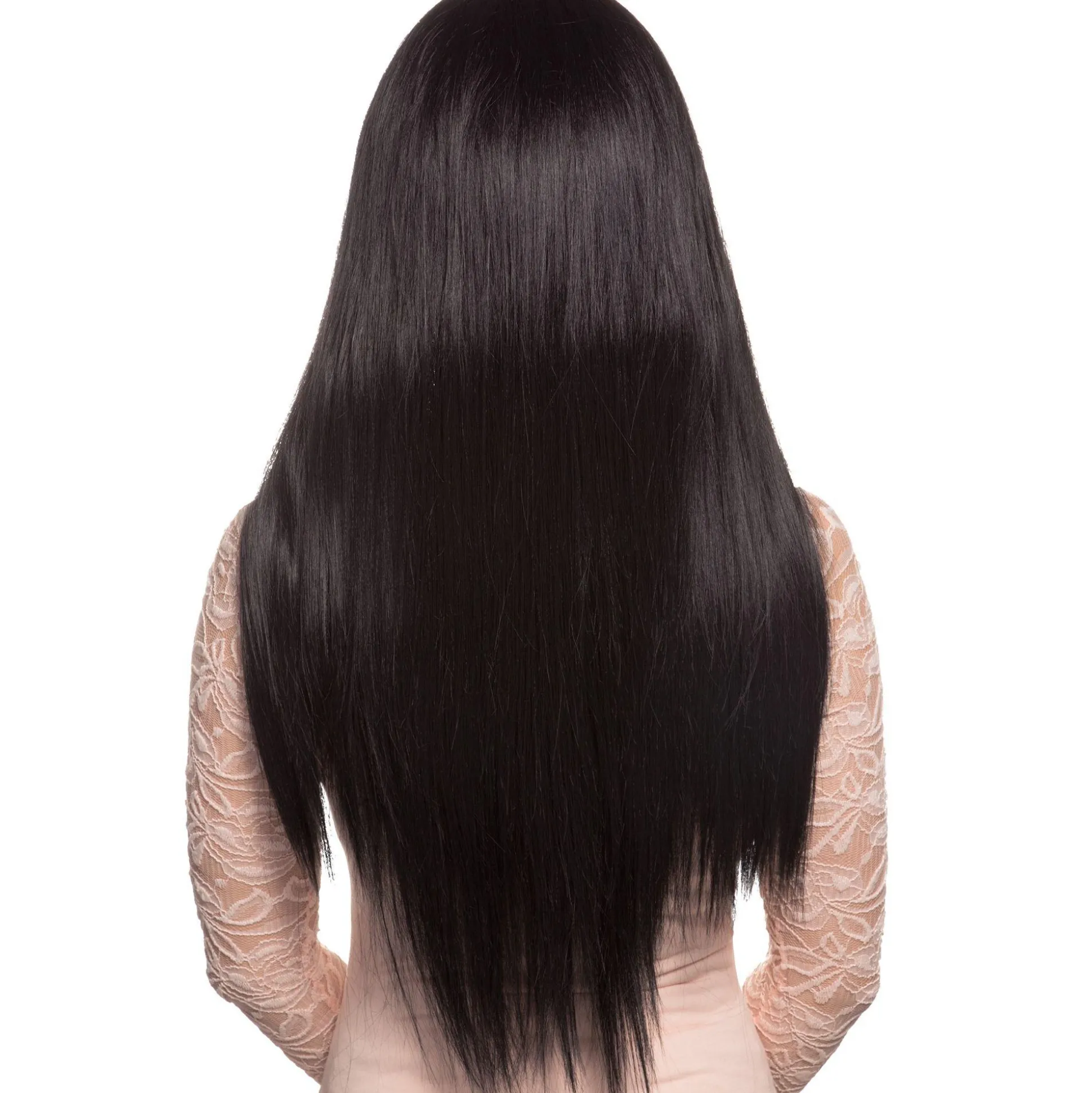 Shop Stylish Long Black Wig Wigs