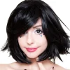 Best Sale Stylish Short Black Wig Wigs