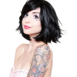 Best Sale Stylish Short Black Wig Wigs