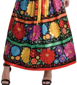Clearance Sugar Skull Beauty Costume For Adults - Day Of The Dead Women Scary