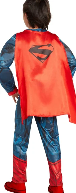 Party City Superman Muscle Costume For Kids - Justice League|Boy Superhero
