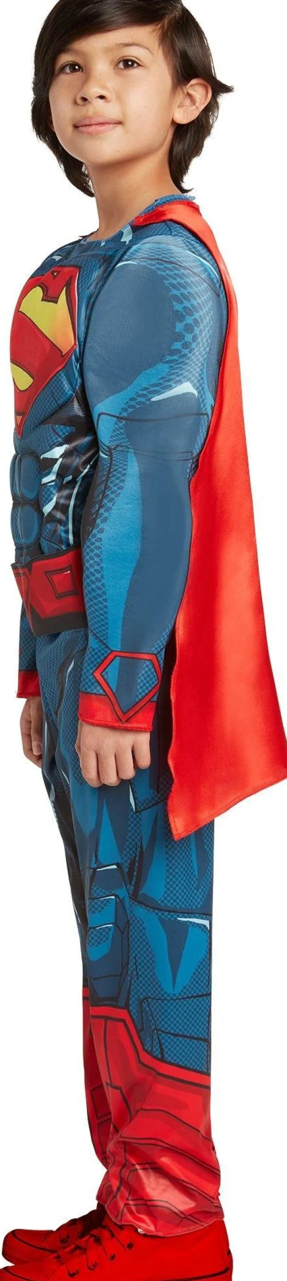 Party City Superman Muscle Costume For Kids - Justice League|Boy Superhero