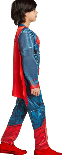 Party City Superman Muscle Costume For Kids - Justice League|Boy Superhero