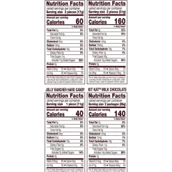 Cheap Sweets & Chocolate Snack Size Assortment, Party Pack, 34.19Oz - Jolly Rancher, Kit Kat & Reese's Bulk Candy