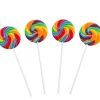 New Swirly Rainbow Lollipops 12Ct Candy Buffet By Color