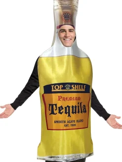 Clearance Tequila Bottle & Lime Slice Couples Costumes For Adults Couples' Costumes