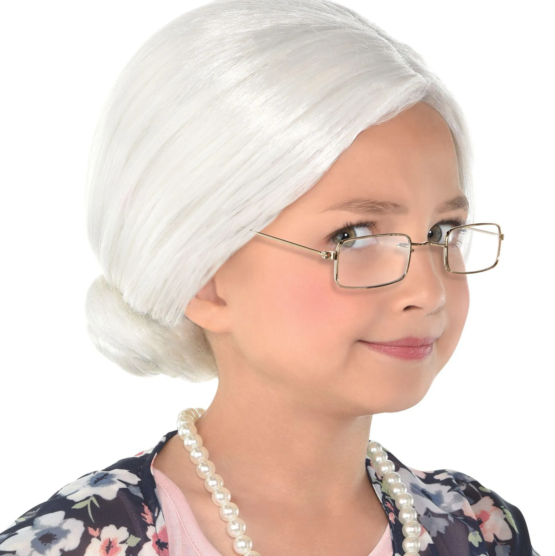 Sale 100Th Day Of School Grandma Wig Wigs