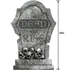 Party City The Dead Will Rise Tombstone| Tombstones & Fencing
