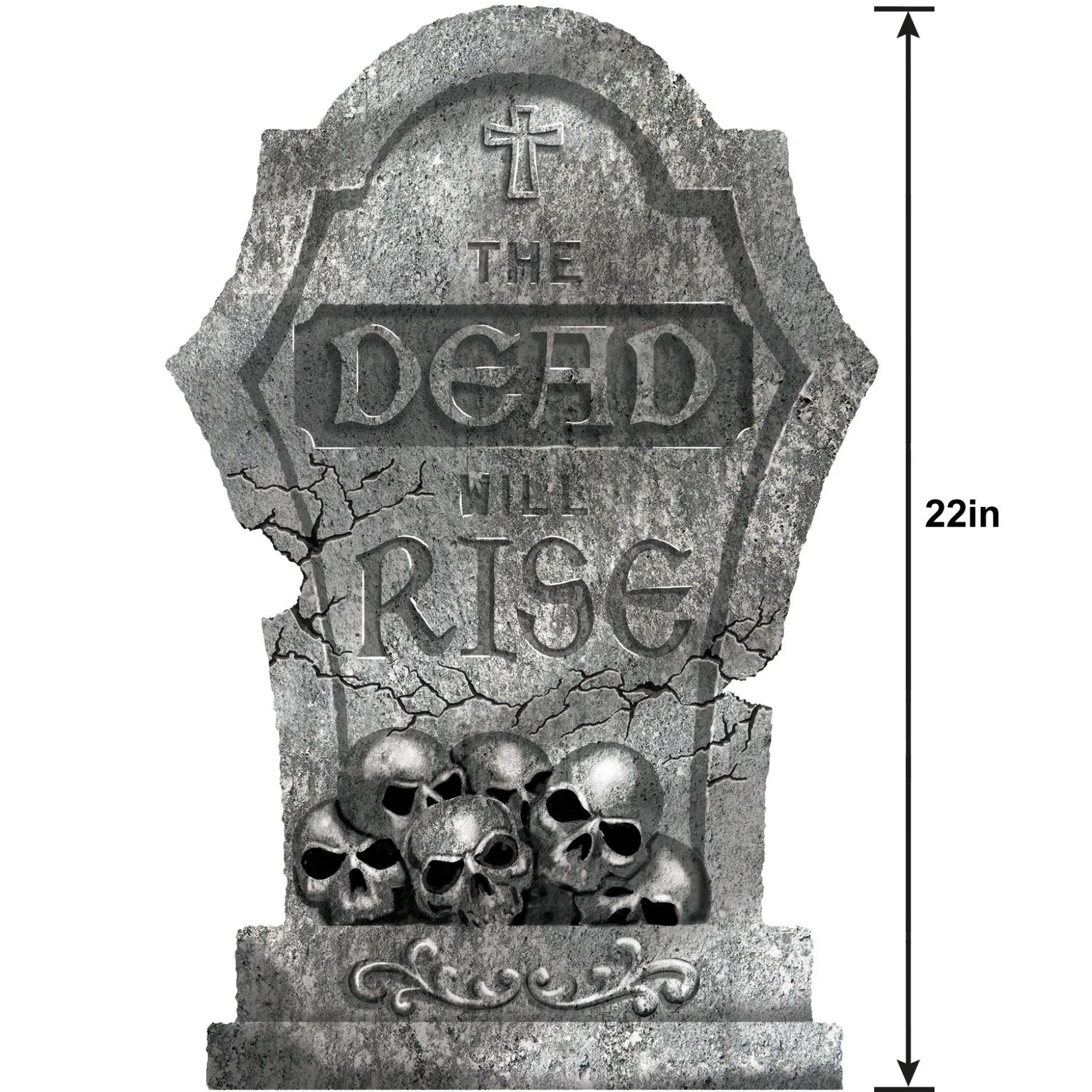 Party City The Dead Will Rise Tombstone| Tombstones & Fencing