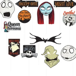 Party City The Nightmare Before Christmas Scene Setter With Photo Booth Props| Trunk Or Treat