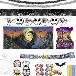 Disney Channel The Nightmare Before Christmas Trunk-Or-Treat Decorating Kit, 41Pc| The Nightmare Before Christmas