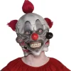 Clearance Three-Face Clown Latex Mask Scary